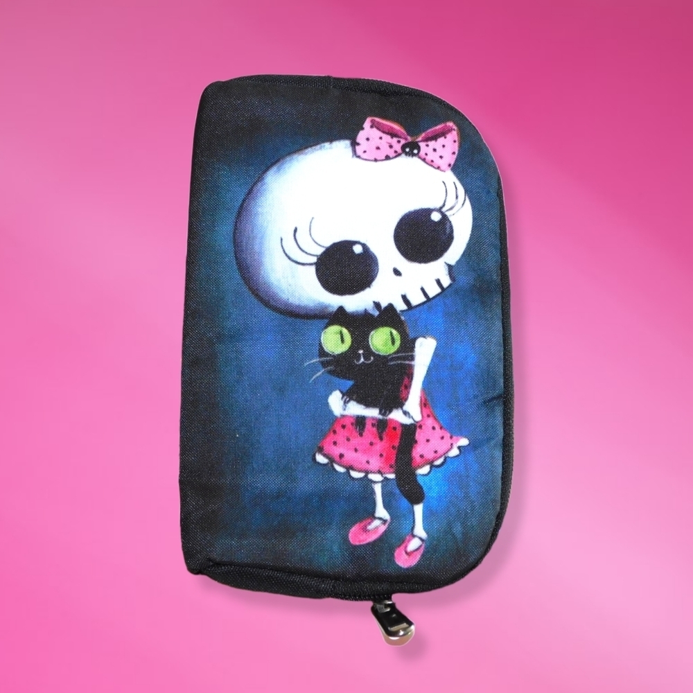Hand Blinged Rhinestone Covered Wallet - Picture 10 of 12